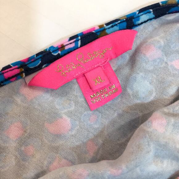 Lilly Pulitzer Parigi Knit Skort Romper Seabreeze Blue - Picture 8 of 12